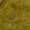 Light Green Floral Jaal Patterned Saree